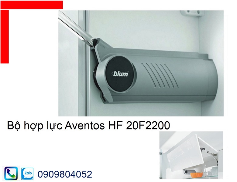 Bộ hợp lực 20F2200 cho bộ tay nâng blum Aventos HF màu xám