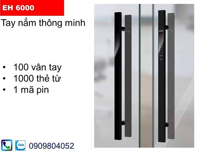 Tay nắm thông minh khóa vân tay Hafele EH6000 dài 1.2m 912.05.851