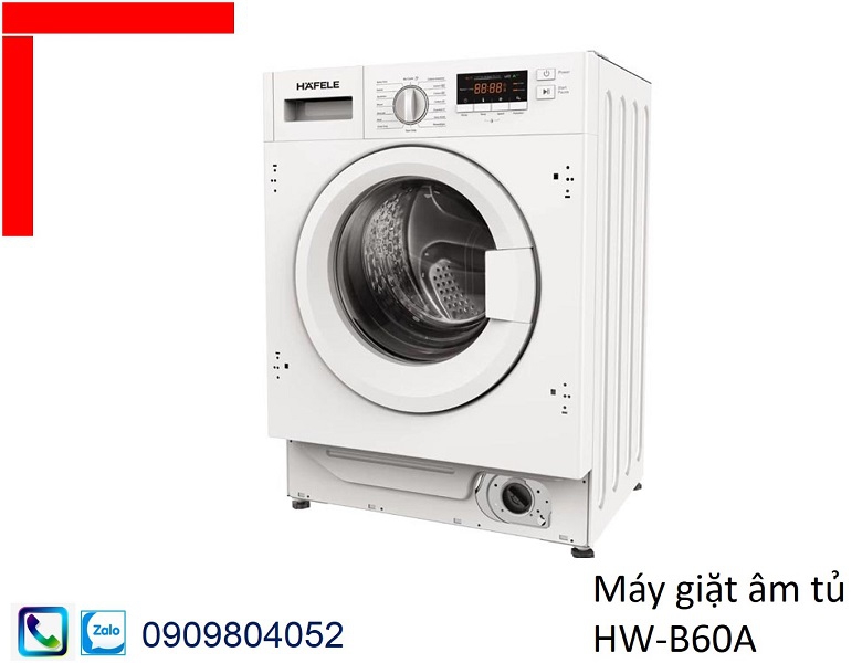 Máy giặt Hafele HW-B60A 538.91.080 âm tủ 8kg